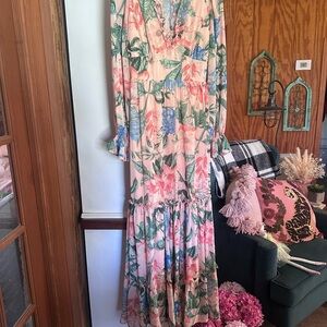 Flying Tomato Multicolor Floral Long Sleeve Dress